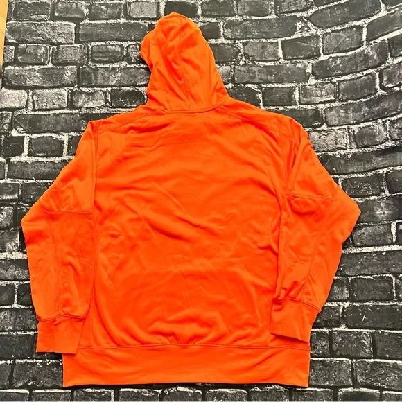 Nike WNBA Logo Men’s XL Hoodie Women’s Basketball Orange Pullover NEW - Picture 3 of 6